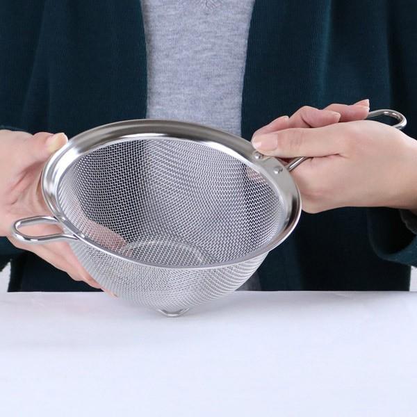 ヨシカワ 手付きザル 15cm クックパル・スマート ステンレス製 日本製