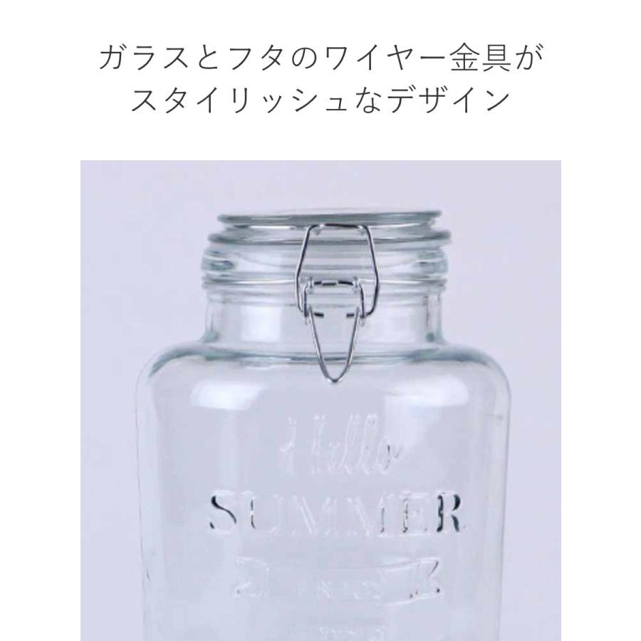 ドリンクサーバー3L スタンド付 ガラス 蛇口付き 2個セット