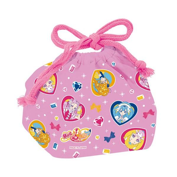 お弁当袋 ランチ巾着 Hugっと プリキュア 子供 キャラクター 給食袋 ランチボックス巾着 子供用お弁当袋 2160 お弁当グッズのカラフルボックス 通販 Yahoo ショッピング