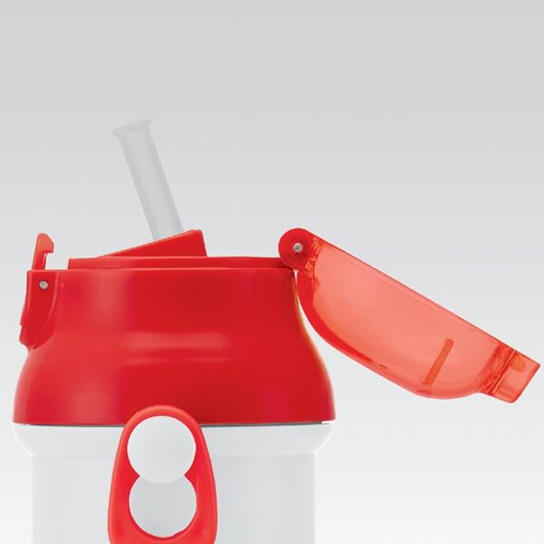 水筒　子供用　ハローキティ　ギンガムチェック　ストローホッパー　ワンプッシュボトル　プラスチック製　400ml （ 軽量 プラスチック ストロー おすすめ ）｜colorfulbox｜04