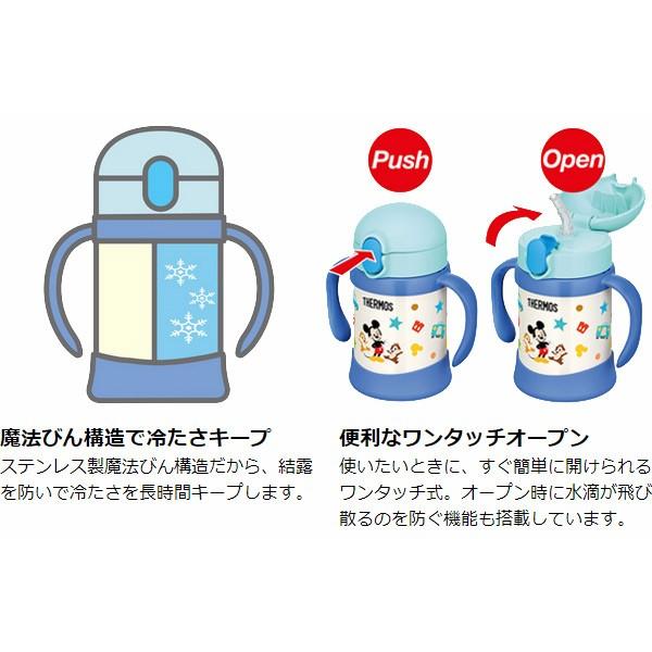 子供用水筒 サーモス Thermos 真空断熱ベビーストローマグ ミッキー 250ml Fhv 250ds ステンレス製 ステンレスマグ ストロー付 トレーニングマグ お弁当グッズのカラフルボックス 通販 Yahoo ショッピング