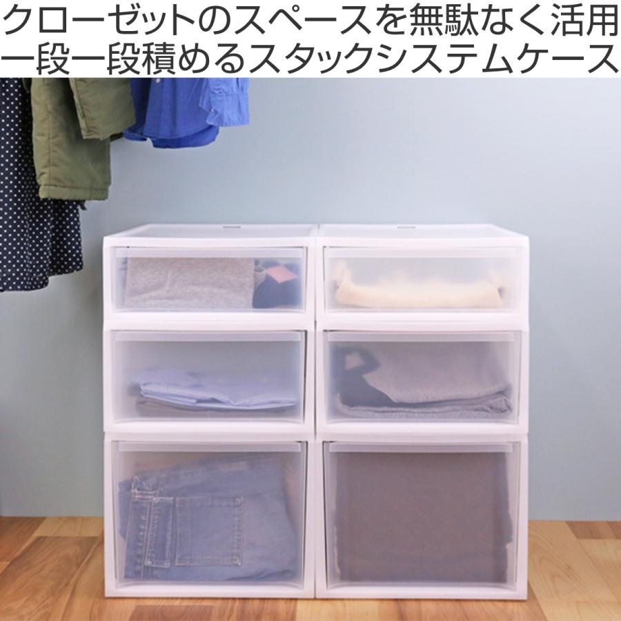 RISU（リス） 収納ケース スタックシステムケース ワイド S 約 幅37.7