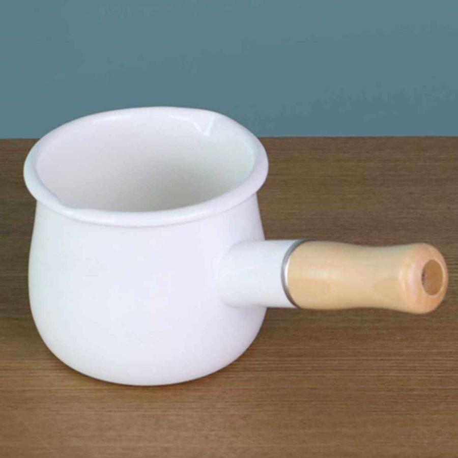 パール金属 ミルクパン 10cm ガス火専用 ブランキッチン ホーロー製