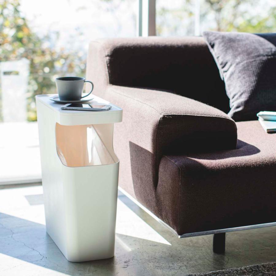 ダストボックス付きテーブル 楽天市場】【365日出荷&当店限定特典付き】山崎実業 ダストボックス