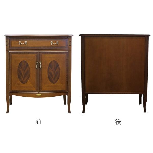 キャビネット コンソール クラシック調 猫脚 Venezia 幅75cm （ 開梱