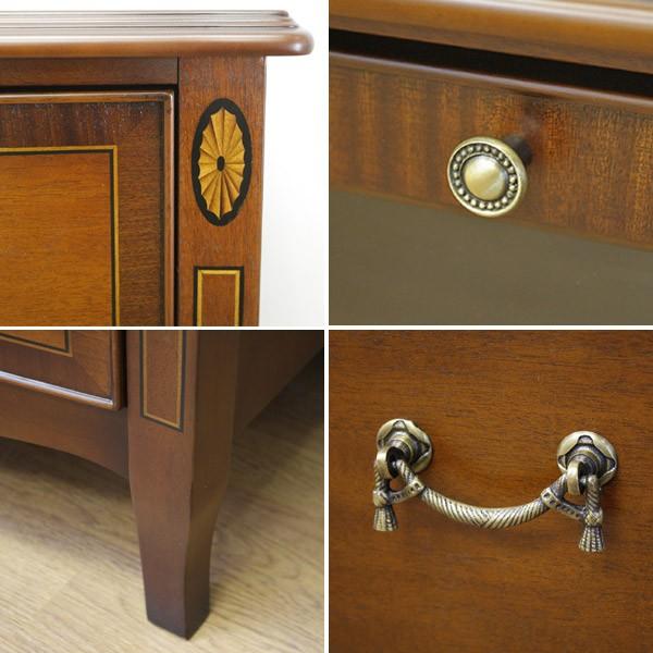 テレビ台 ローボード クラシック調 猫脚 Venezia 幅150cm （ 開梱設置