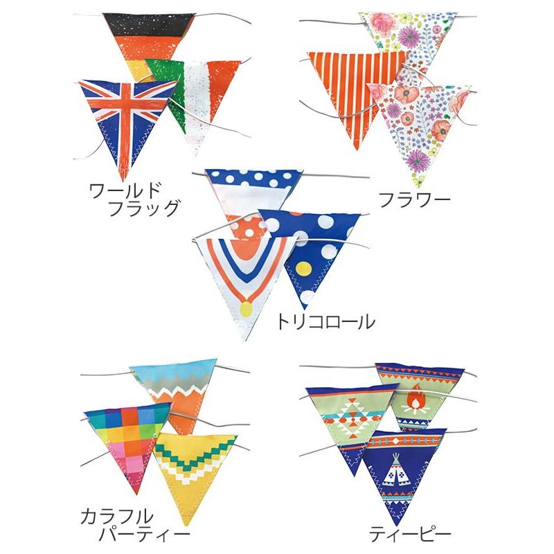 ガーランド FUN LED BANNER 防水 LEDライト 電池式 10枚 （ フラッグ