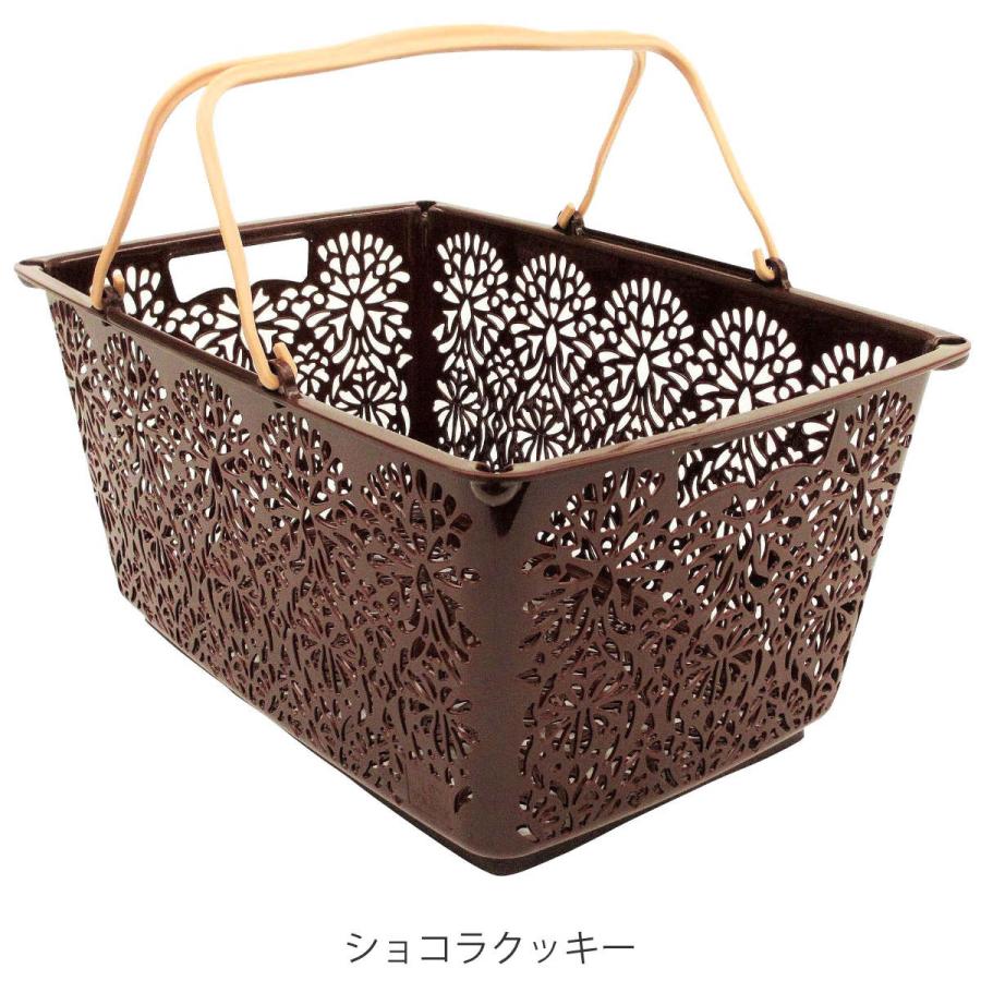 マハロバスケット 買い物かご 収納 アウトドア バスケット 長方形