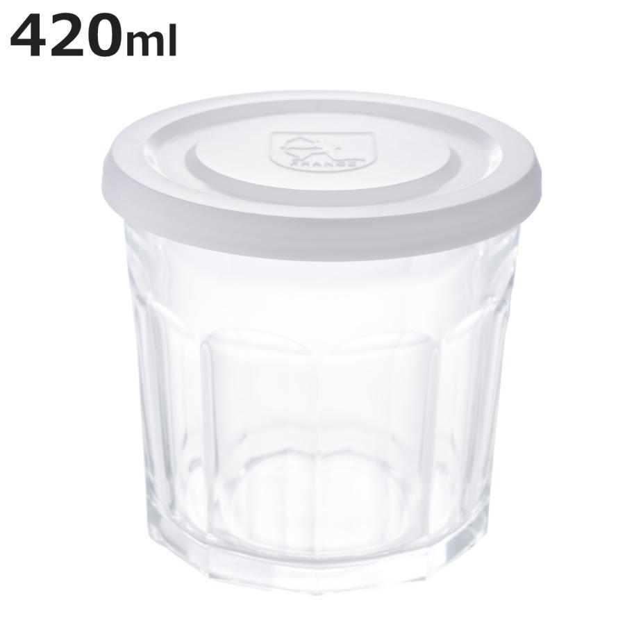 ジャムジャー ホワイトキャップ ジャム瓶 M 420ml ARC 保存容器 ガラス