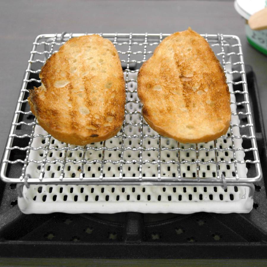 セラミック焼き網 小 15cm ガス火専用 日本製 ( 直火専用 焼き セラミック焼き網 小 15cm ガス火専用 日本製 ( 直火専用 焼き