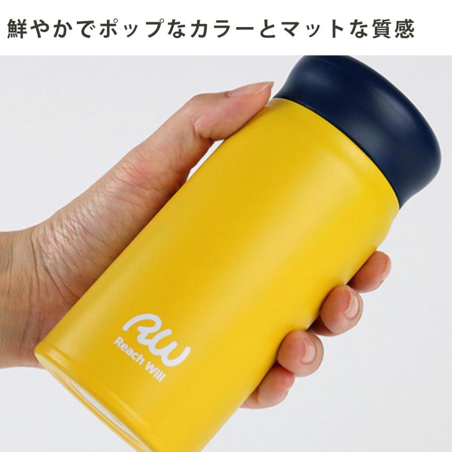 Reach Will 水筒 350ml ステンレス 保温 保冷 RW真空マグボトル （ 直