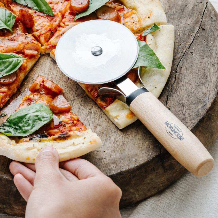 Pizza Roller Tongs 剃る ピザカッター