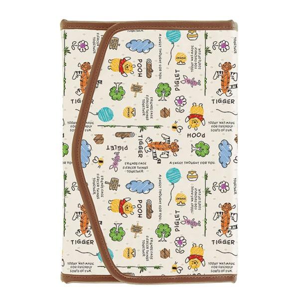 母子手帳ケース くまのプーさん スケッチ 不織布 キャラクター 通帳ケース マルチケース 母子手帳入れ 28 お弁当グッズのカラフルボックス 通販 Yahoo ショッピング