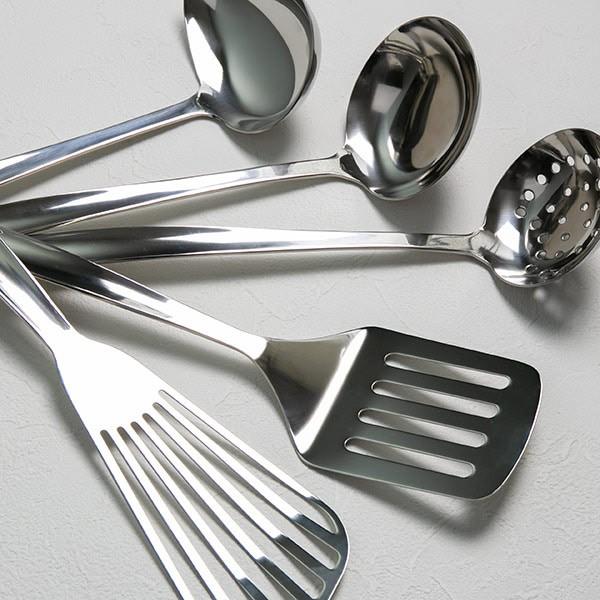 フライ返し クックパル ターナー ステンレス製 日本製 （ 穴あき