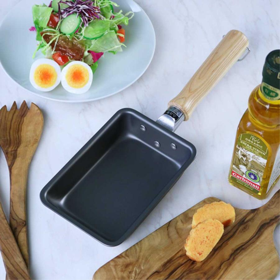 ウルシヤマ金属工業 玉子焼き器 15×9.5cm IH対応 鉄匠 UMIC 日本製