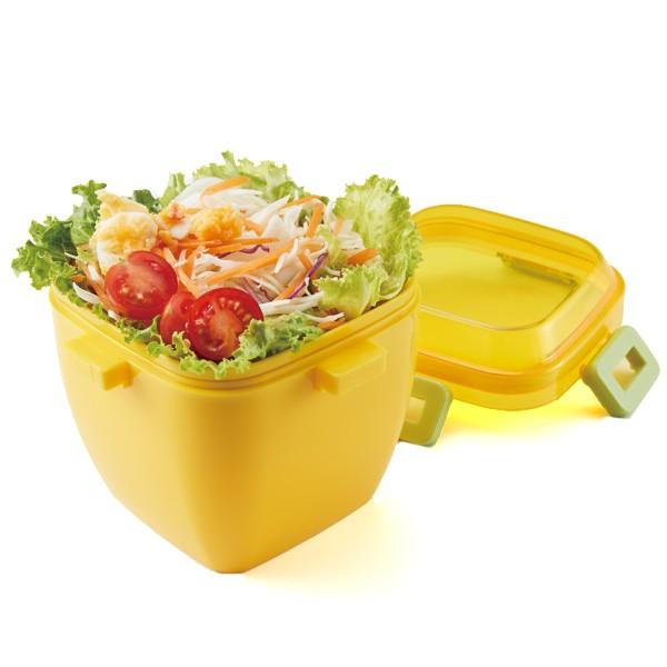 お弁当箱 サラダランチボックス マルシェ 620ml 4点ロック式 弁当箱