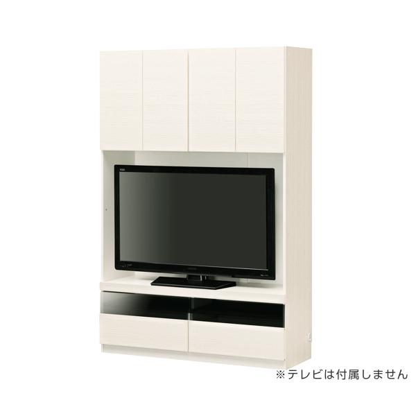 テレビ台ユニット 壁面収納 ポルターレ 日本製 幅120cm （ 壁面キャビネット 棚 ラック テレビ台 収納 リビング収納 ）｜colorfulbox｜05