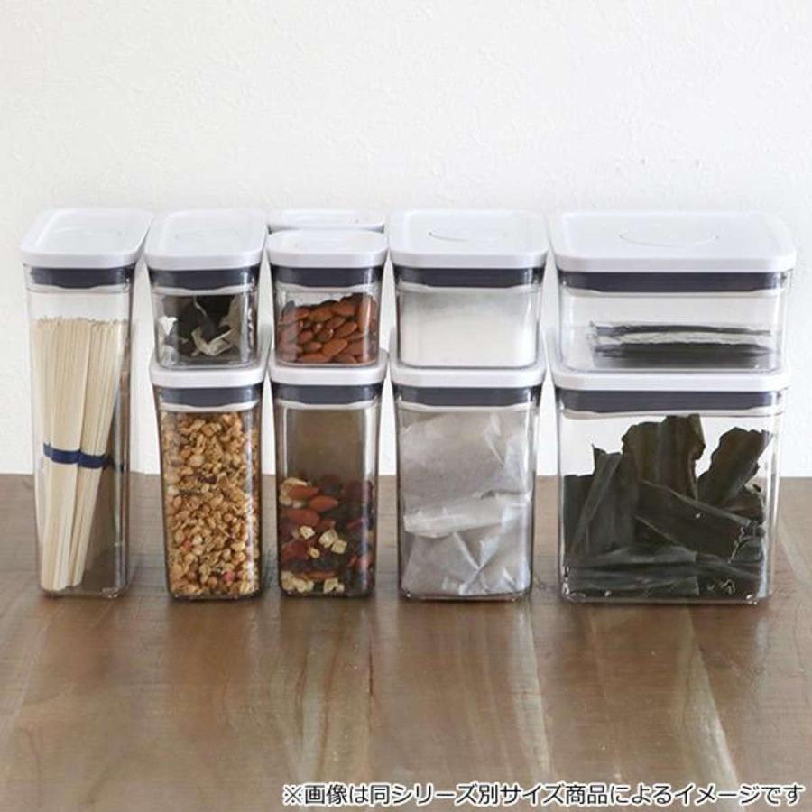 美品10点セットOXO(オクソー)保存容器プラスチック密閉ポップコンテナ OXO（オクソー） ポップコンテナ2 ビッグスクエア ミディアム 4.2L