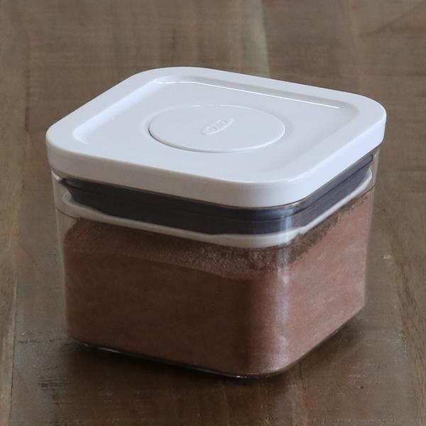 OXO（オクソー） ポップコンテナ2 スモールスクエア ミニ 0.4L （ 保存