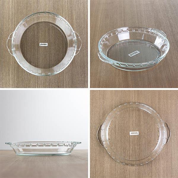 グラタン皿 大皿 23cm パイレックス Pyrex 丸 耐熱ガラス オーブンウェア ディッシュ 皿 食器 （ 耐熱 ガラス 大 丸型 ラザニア  グラタン 製菓 ） :290900:お弁当グッズのカラフルボックス - 通販 - Yahoo!ショッピング