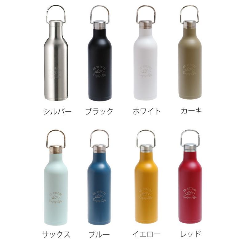 水筒 キャプテンスタッグ 直飲み マグボトル ステンレス モンテ ハンガーボトル 480ml （ 保温 保冷 ステンレス製 魔法瓶 CAPTAINSTAG ）｜colorfulbox｜11