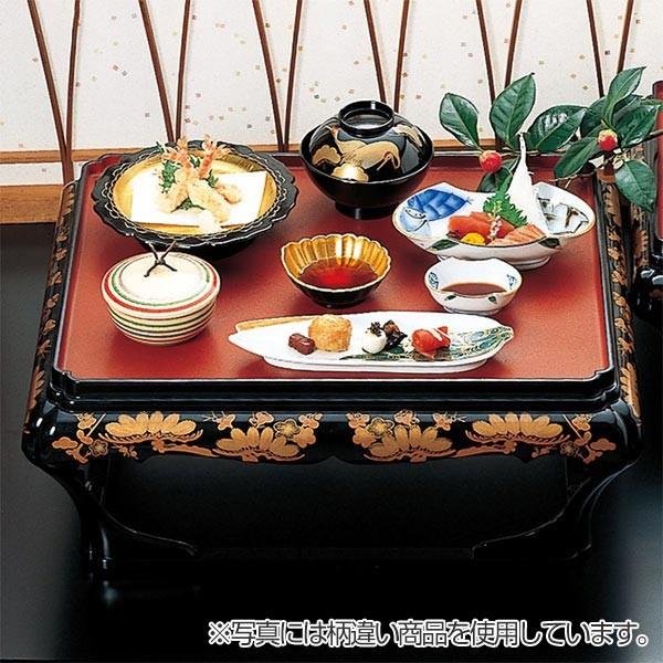 殿様膳 本膳 片面タイプ 低足 朱天金 お膳 業務用 （ 本膳料理 一の膳