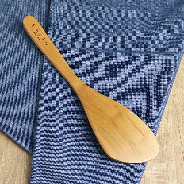 木べら Lolo ロロ 炒め用木べら 山桜 木製 木ベラ 木製ヘラ 天然木 お弁当グッズのカラフルボックス 通販 Yahoo ショッピング