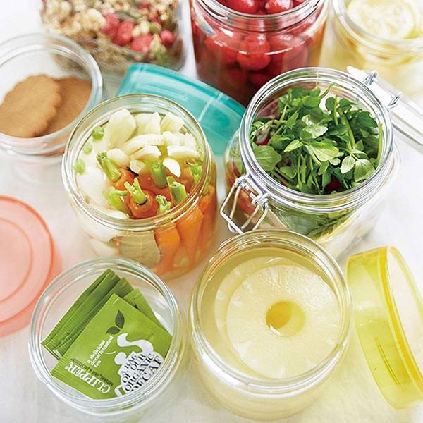 保存容器 CCボトル カラーキャップボトル 750ml ガラス製 （ ガラス製