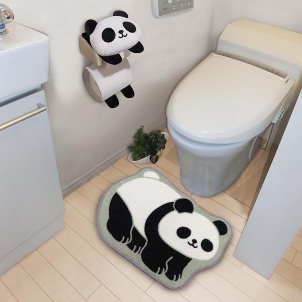□在庫限り・入荷なし□ トイレットペーパーホルダーカバー パンダの