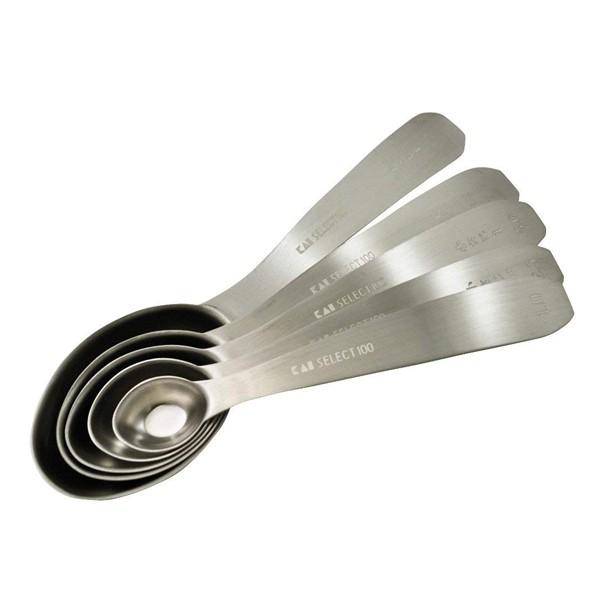 SELECT100 計量スプーン 5本組 食洗機対応 オーバル型計量スプーン