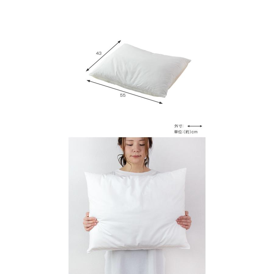 枕 肩まで支えるまくら 耐圧分散 カバー付 日本製 （ まくら 洗える 快眠 ）｜colorfulbox｜03