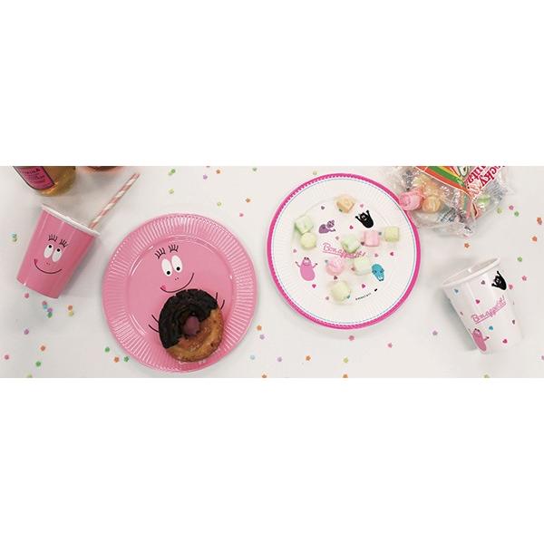 プレート 21cm バーバパパ ハート メラミン製 BARBAPAPA 食器