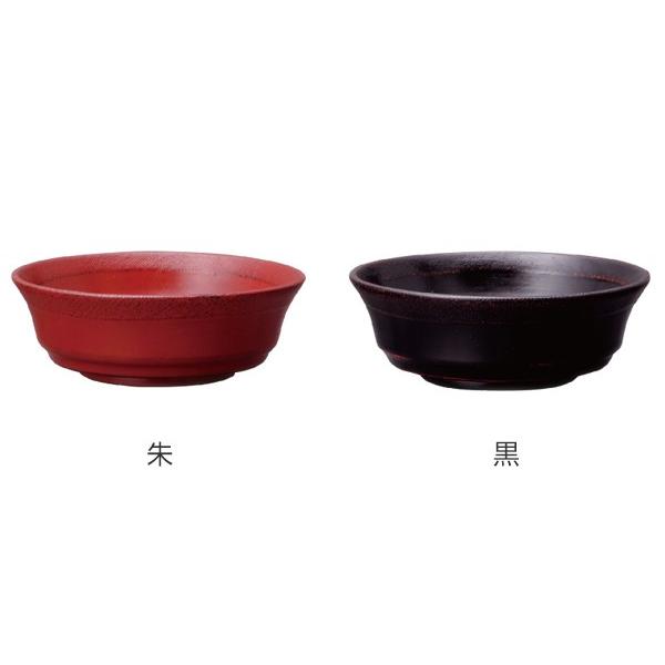 中鉢 木製 360ml 浅型 フリーボール 布張り 漆 器 天然木 食器 同色6個