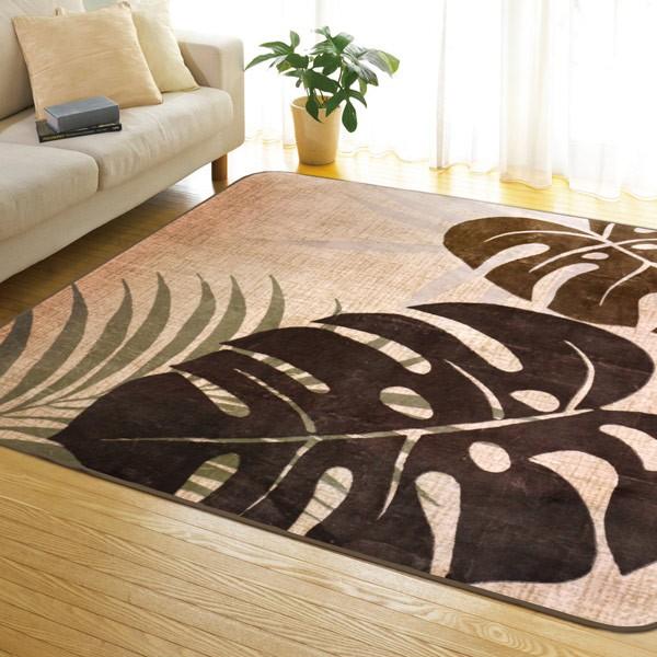 □在庫限り・入荷なし□ ラグ 2畳 185×185cm 床暖 ホットカーペット