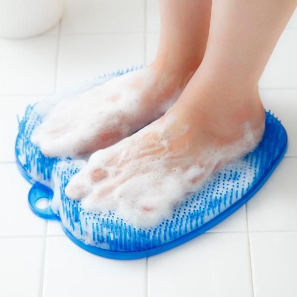 フットケア フットブラシ toneフットブラシ ブルー （ 足裏 角質