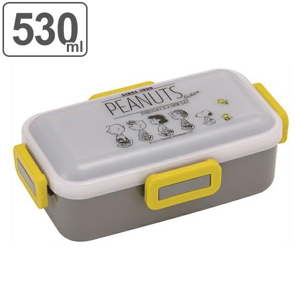 お弁当箱 1段 ふわっと スヌーピー 530ml ランチボックス キャラクター 弁当箱 レンジ対応 食洗機対応 子供 ドーム型 仕切り付 Peanuts おすすめ お弁当グッズのカラフルボックス 通販 Yahoo ショッピング