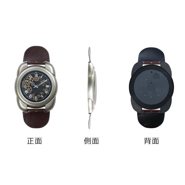 掛け時計 ギアクロック Gear Clock 幅45cm 腕時計デザイン （ 壁掛け
