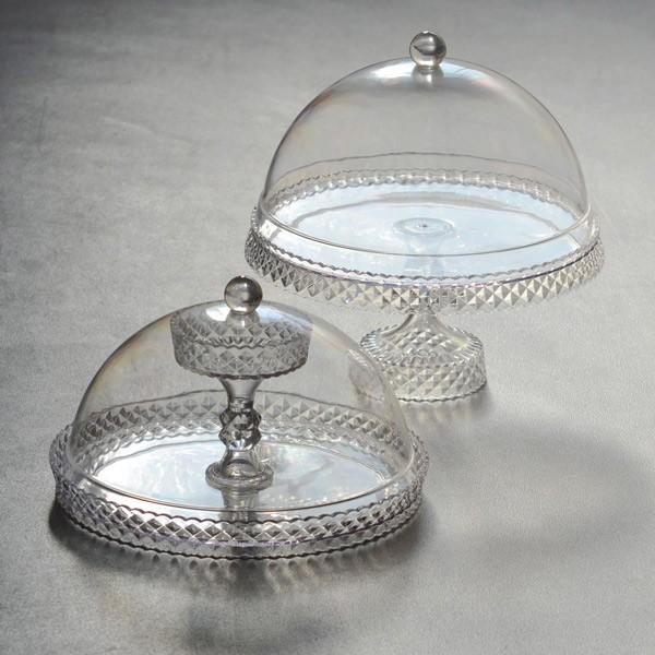 ケーキスタンド ケーキドーム プラスチック ふた付 リッチ 透明 2段 デザートスタンド フードスタンド お弁当グッズのカラフルボックス 通販 Yahoo ショッピング