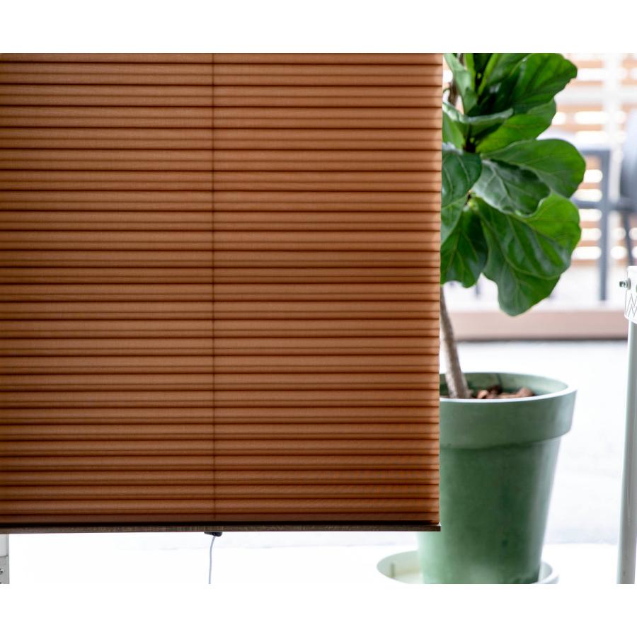 小窓用 スクリーン 断熱 幅59×丈135cm 突っ張り棒なし ハニカム