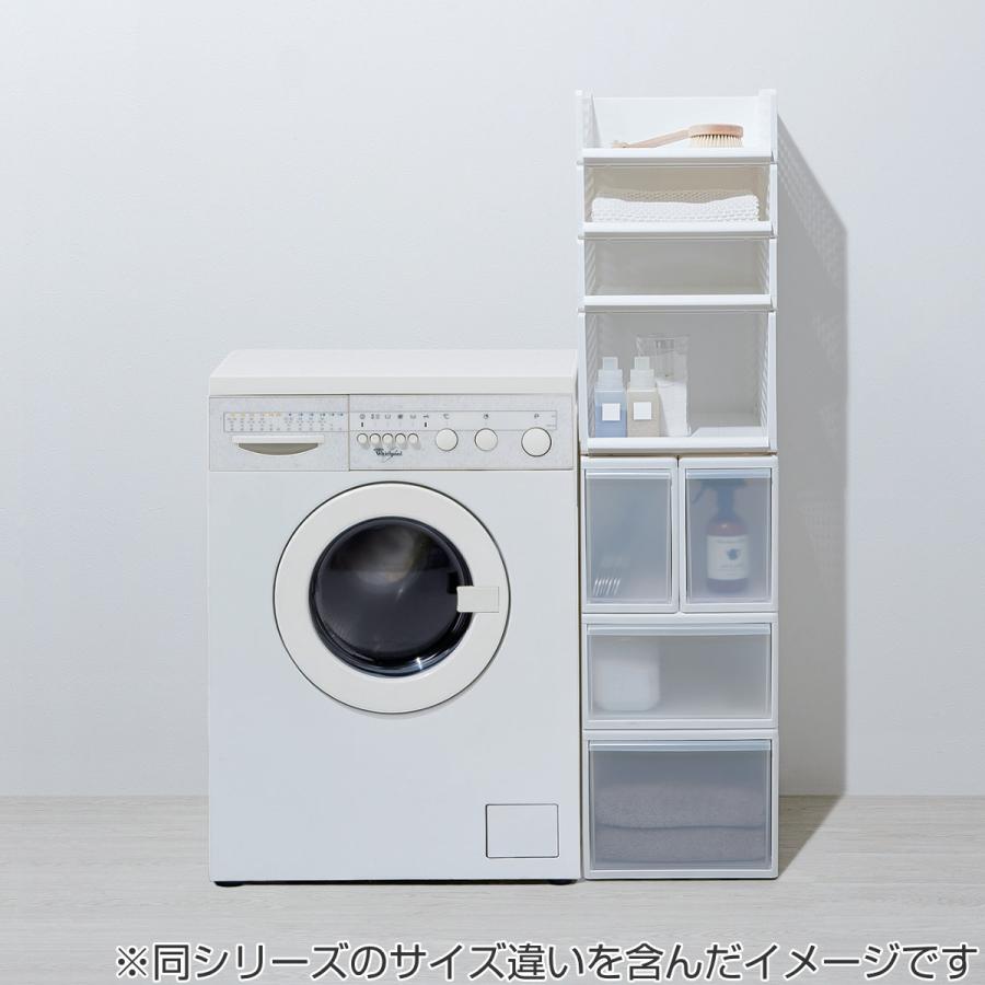 収納ケース ミディ M 幅26×奥行47×高さ22cm 引き出し 収納 同色4個セット （ 収納ボックス 衣装 ケース 日本製 クローゼット収納 隙間収納 プラスチック ）｜colorfulbox｜19