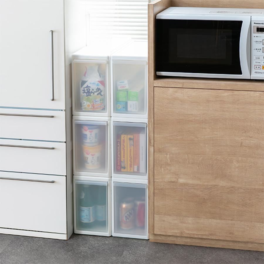 Like-it（ライクイット） 収納ケース スリム L 幅17×奥行47×高さ28cm