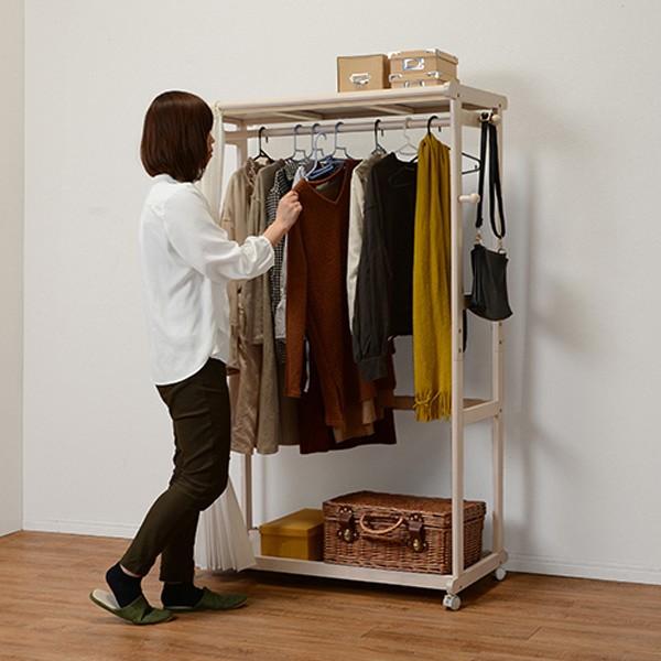 【美品】カンディハウス 小物置き付き ハンガースタンド/コートハンガー Gudee グディ バレットスタンド コートハンガー トレー付き