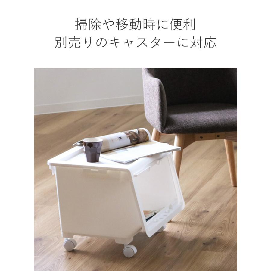 JEJアステージ 収納ケース フタ付き ロッキンポッド M 収納ボックス 前