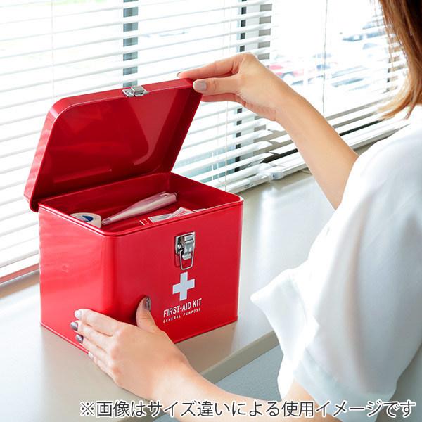 救急箱 収納ボックス Sサイズ 薬 メディコ ファーストエイドボックス （ 薬箱 薬入れ 収納ケース ）｜colorfulbox｜14