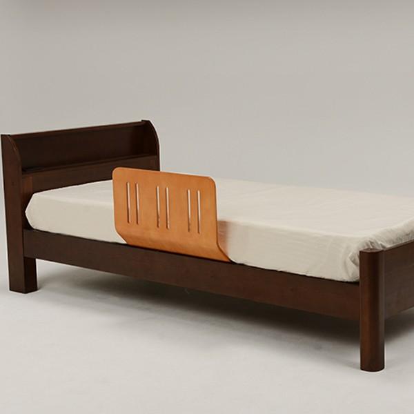 HAGiHARA ベッドガード 曲げ木 プライウッド 幅60cm （ 木製