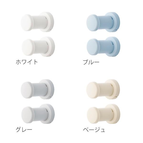 フック 同色2個組 壁面収納 壁 収納 壁掛けフック プラスチック 日本製 コート掛け 洋服掛け バッグ 帽子 掛け カバン ハンガー掛け お弁当グッズのカラフルボックス 通販 Yahoo ショッピング