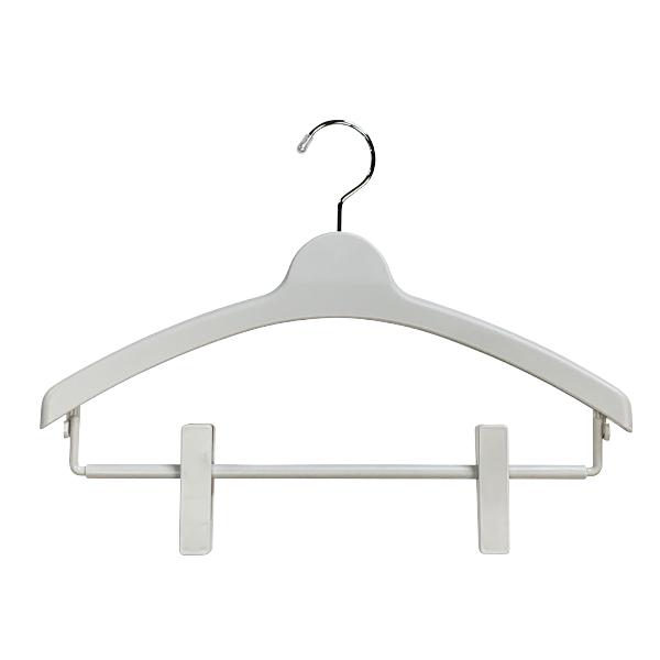 ハンガー モノクローゼット トップスハンガー クリップバー （ 衣類