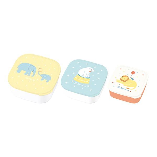お弁当箱 シール容器 3個入 動物 デザートケース ランチボックス レンジ対応 幼稚園 保育園 弁当箱 アニマル おすすめ お弁当グッズのカラフルボックス 通販 Yahoo ショッピング