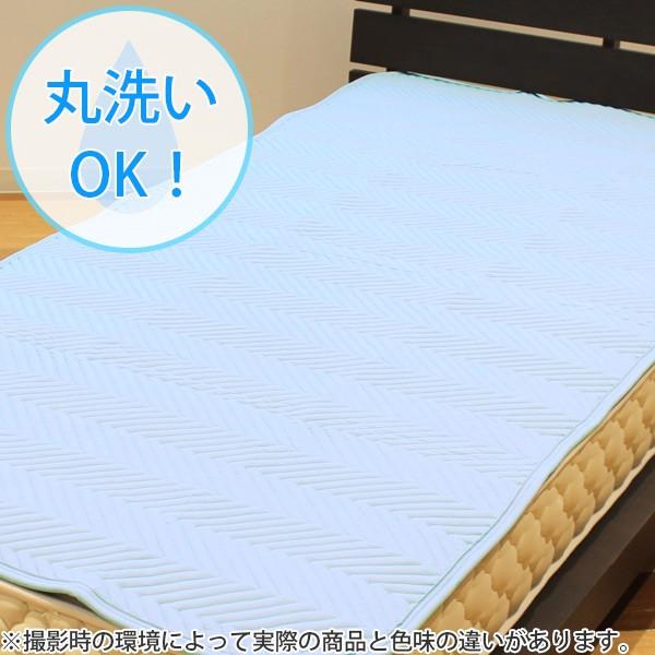 ベッドパッド 洗える 日本製 シングル 敷きパッド （ 敷きパット 布団 綿 100 洗える 丸洗い ）｜colorfulbox｜03