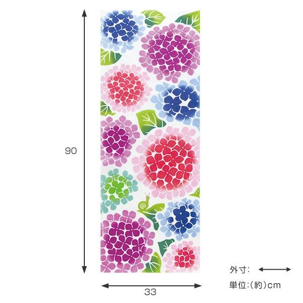 手ぬぐい 紫陽花とカタツムリ 日本製 （ てぬぐい 手拭 手拭い ）｜colorfulbox｜03